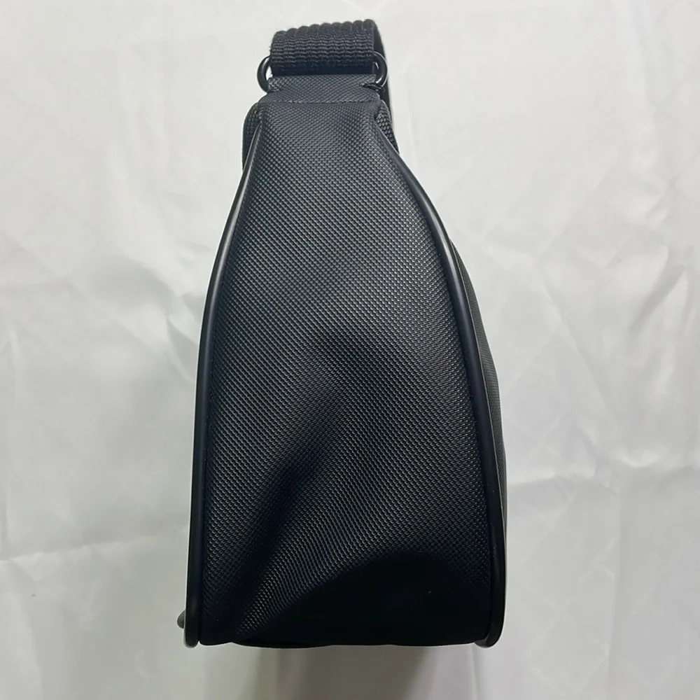 Lacoste Black Nylon Shoulder Bag